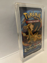 Load image into Gallery viewer, Acrylic Protective Magnetic Display Case For Booster Pack Trading Cards
